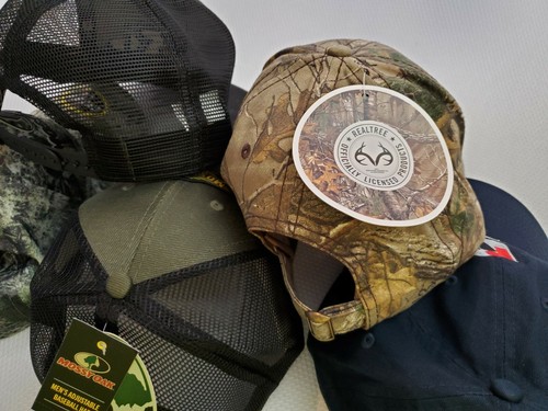 LOT of 5 Baseball Caps Hats Mossy Oak Realtree Snapback And Strapback New... - Picture 4 of 5