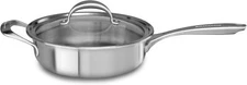 KitchenAid 5-Ply Copper Core 3.5 quart Saute Pan with Handle & Lid, Cookware