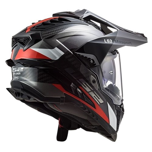 LS2 Explorer Carbon Adventure Motorcycle Dual-Sport Helmet Pick Size/Color - Picture 12 of 17