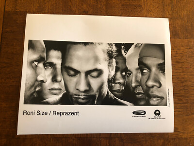 Roni Size Reprazent Music Group Very Rare 10x8 Press Photo #1