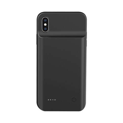 Akkuhülle für iPhone X XS Max XR weich Ganzkörper Power Bank Ladegerät - Bild 13 von 15