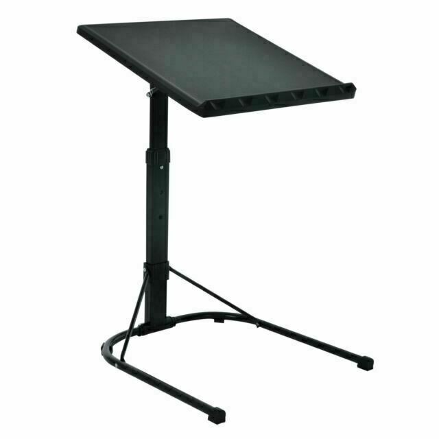 Azuma Folding Laptop Table 43x43cm Tilt Top with Adjustable Height