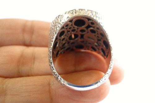 Herren Schmuck Gothic Totenkopf Rock Biker 925 Sterling Silber Ring Gr 8 9 10 11 12 - Bild 4 von 4