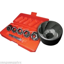 Easy Off Locking Lug Lock Nut Removal Universal Remover Socket  Set 