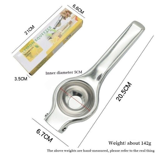 Stainless Steel Manual Hand Press Lemon Squeezer Fruit Orange Citrus Juice Tool - Picture 11 of 16