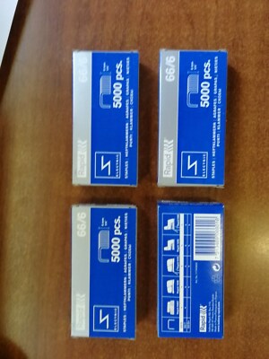 8.5mm staples in boxes of 5000 Rapid Electric 66//8