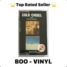 Cold Chisel East  Circus Animals Cassette Tape Hard Rock Ex / M Condition