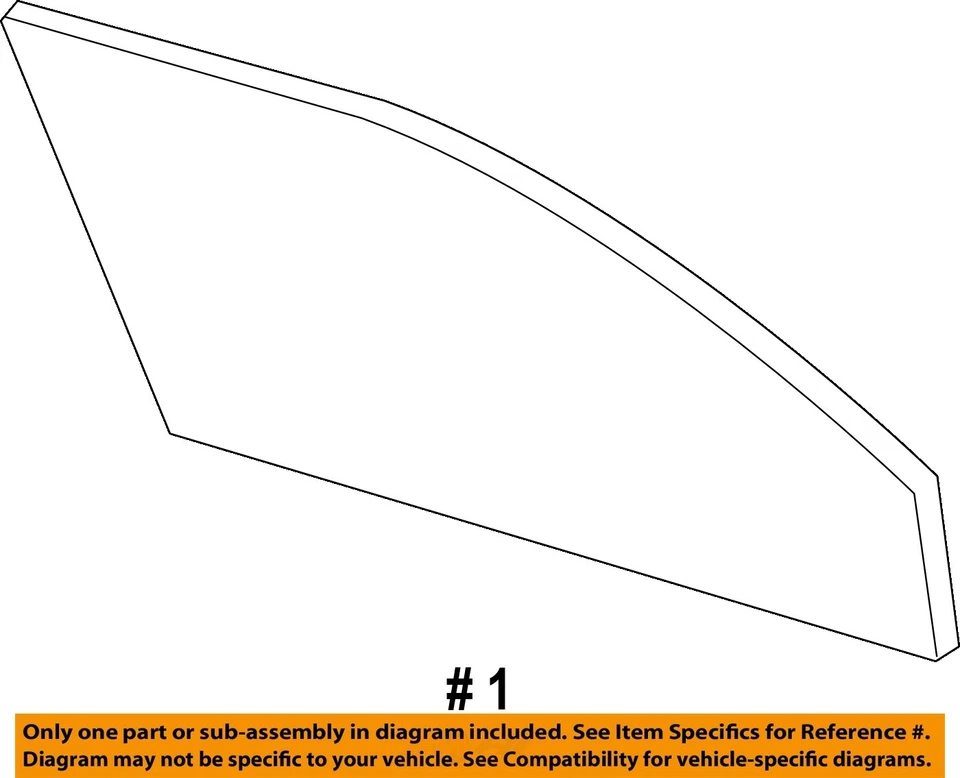 Оригинальный компас для Jeep Chrysler 07-16 передняя дверь окно стекло справа 5074816AE - Изображение 2 из 2