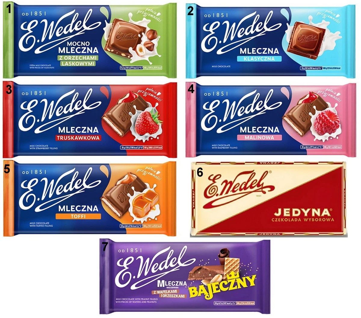 Wedel chocolate on sale