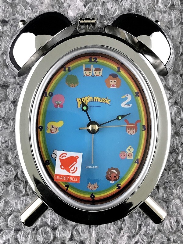 Pop'n Music Alarm Clock KONAMI 2003 Rare Mimi Nyami etc. | eBay