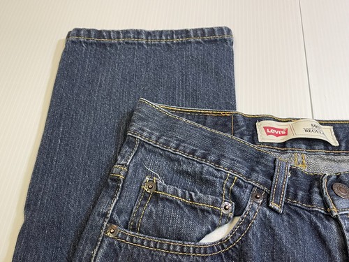 Levi Strauss - Levi's Boys 505 Regular Blue Jeans (Size 16 Slim) - Picture 13 of 16