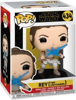 Star Wars - Rey (Two Lightsabers) 434 - Funko Pop! - Vinyl Figur