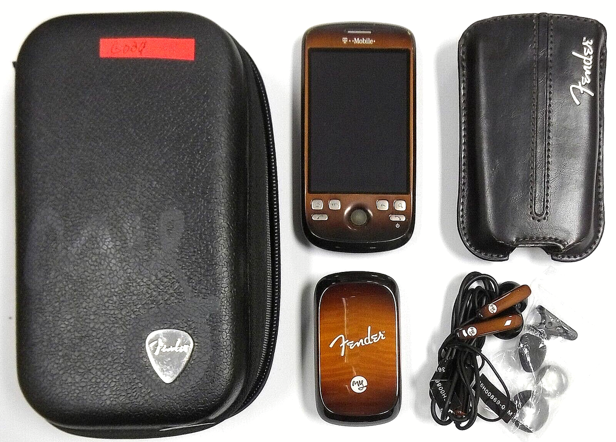 MI6【極美品】テンダーロイン×HTC×PORTER T-STD BLT HTC myTouch 3G Fender Limited Edition - Brown ( T-Mobile ) Rare
