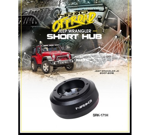 NRG SRK-171H Short Steering Wheel Hub Adapter for Jeep Wrangler 1996- 2018 - Picture 5 of 5