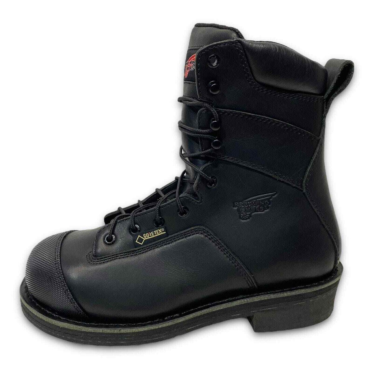 Red Wing Mens GoreTex Steel Toe Spiked Calk Logger Boots 