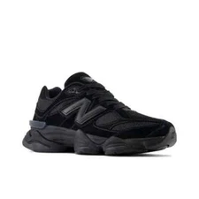 New Balance 9060 Triple Black Suede Men's Size-U9060BPM