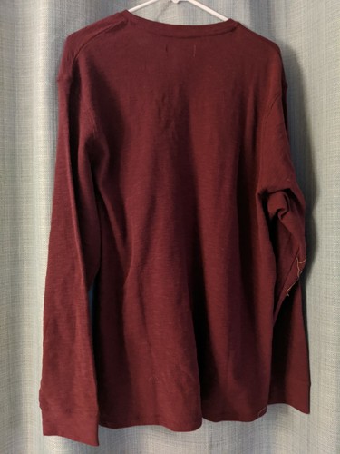 Goodthreads Herren Longsleeve Sub Thermo Henley, Gr. XXL - Bild 4 von 4