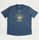 Under Armour Notre Dame Irish Tech Short Sleeve Tee Men's L Dark Grey 1376842