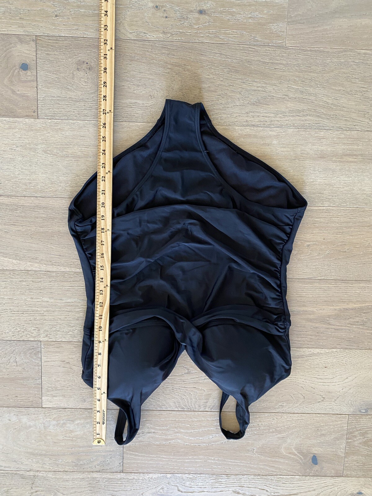 Swimsuits for All One Piece Black Swimsuit Size 20 Gem