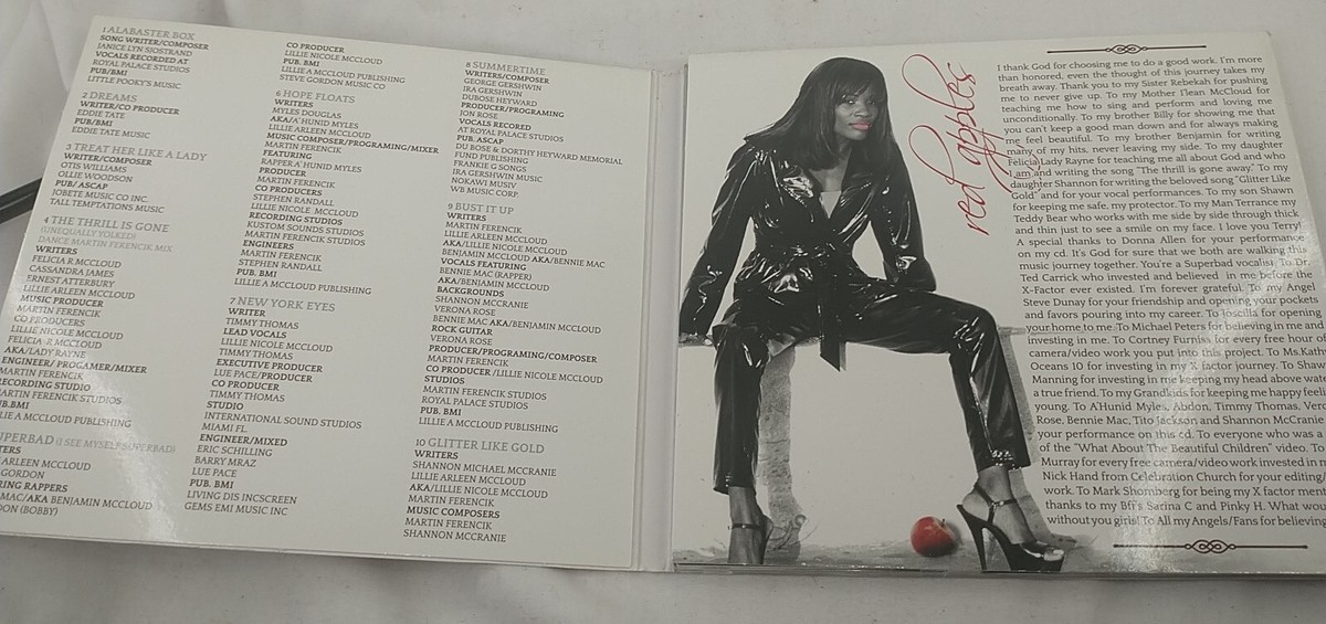 LILLIE NICOLE MCCLOUD - RED APPLES - OUT OF PRINT! | eBay