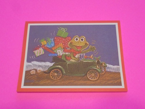 Juego de 7 tarjetas de Navidad vintage de Suzy's Zoo y 8 sobres sin usar - Imagen 3 de 5