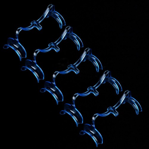 10 pcs Dental M type orthodontic cheek retractor clear blue Small Mouth opener - Picture 2 of 4