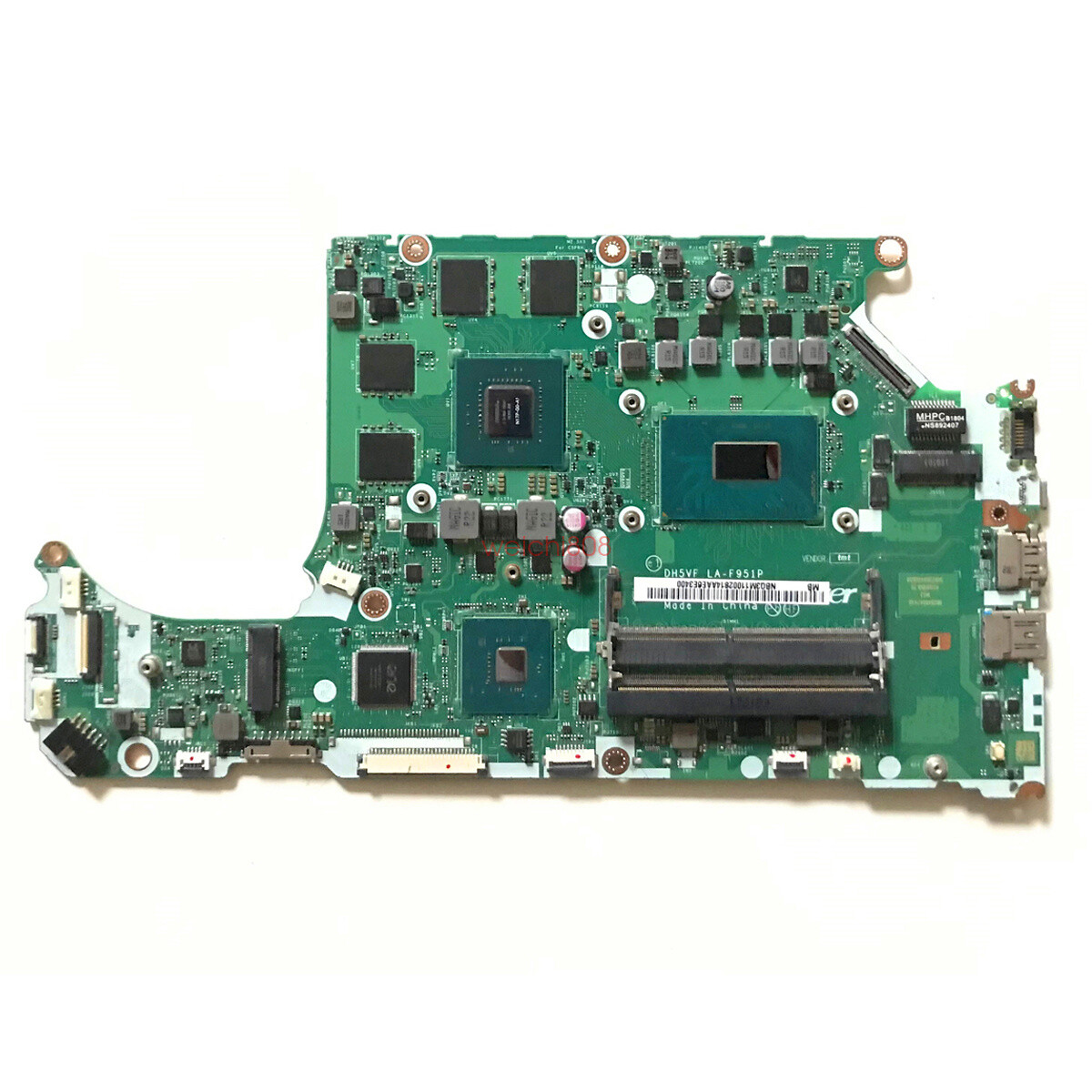 LA-F951P For Acer Nitro 5 AN515 AN515-52 laptop Motherboard i7