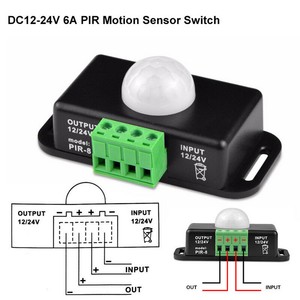 12V 24V DC LED SMD Strip PIR Infrared Motion Detection Infrared Sensor Switch