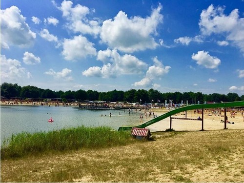 Ferienhaus in Drenthe Emmen Niederlande 70m² - See Wald Wasserski Radfahren Hund - Bild 17 von 23