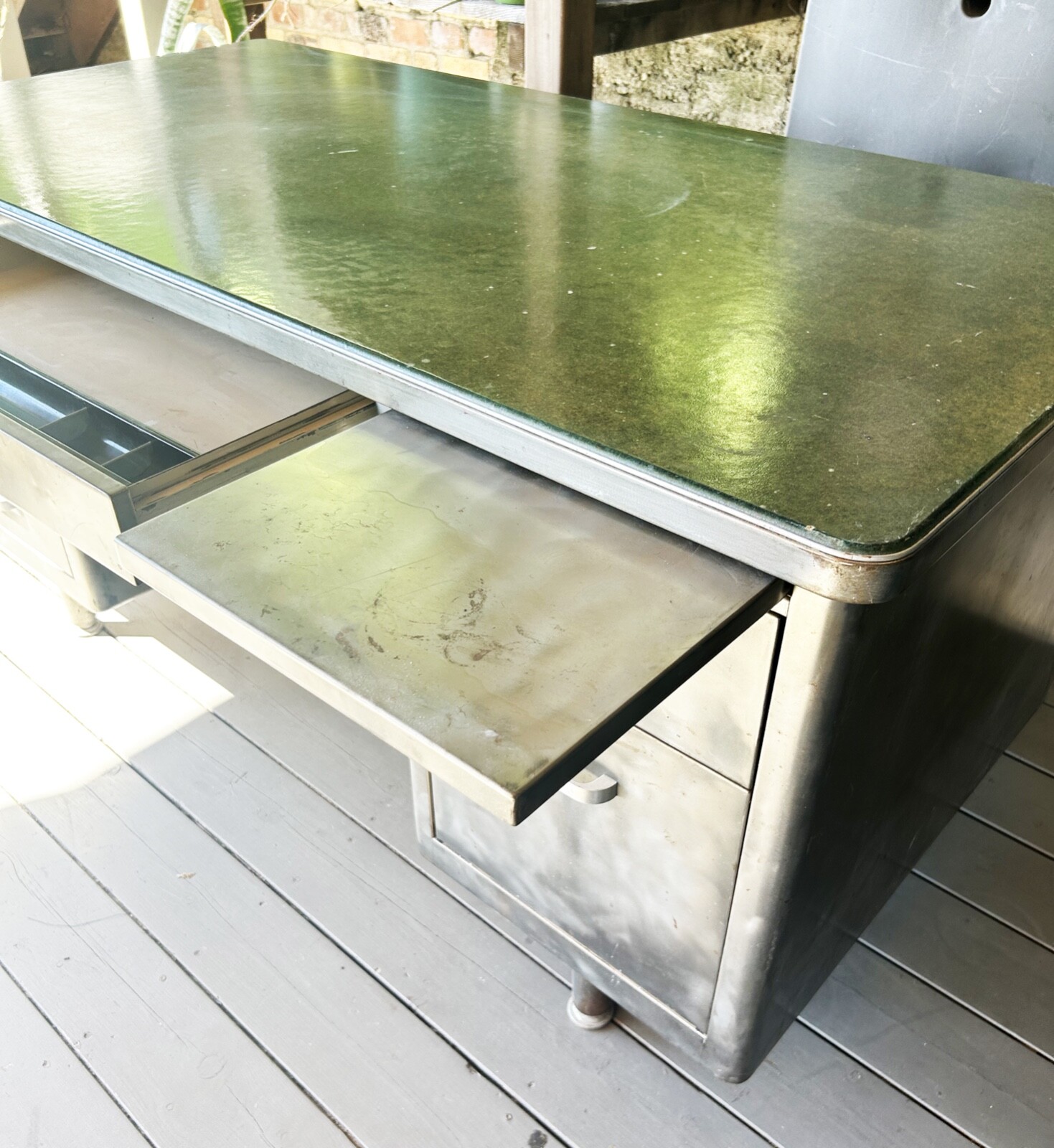 Vintage McDowell & Craig MidCentury Tanker Desk eBay