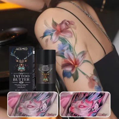 FASHION BASE Tattoo Balm - Tattoo Aftercare Cream - Tattoo Aftercare Butter Balm FAST POST