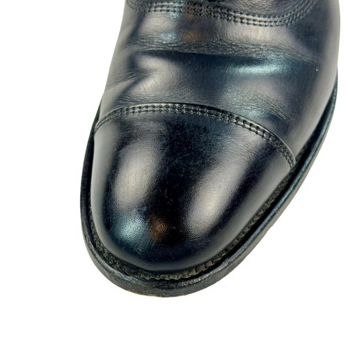 Allen Edmonds Park Avenue Cap-toe Oxford Dress Shoe Black Calf Men 9.5 A - Picture 13 of 21