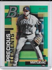 J.J. Matijevic 2020 Bowman Platinum Precious Elements Green #PE12 08/99