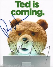 MARK WAHLBERG PATRICK WARBURTON TED 2 CAST SIGNED 8X10 PHOTO W/COA X3 BARTH