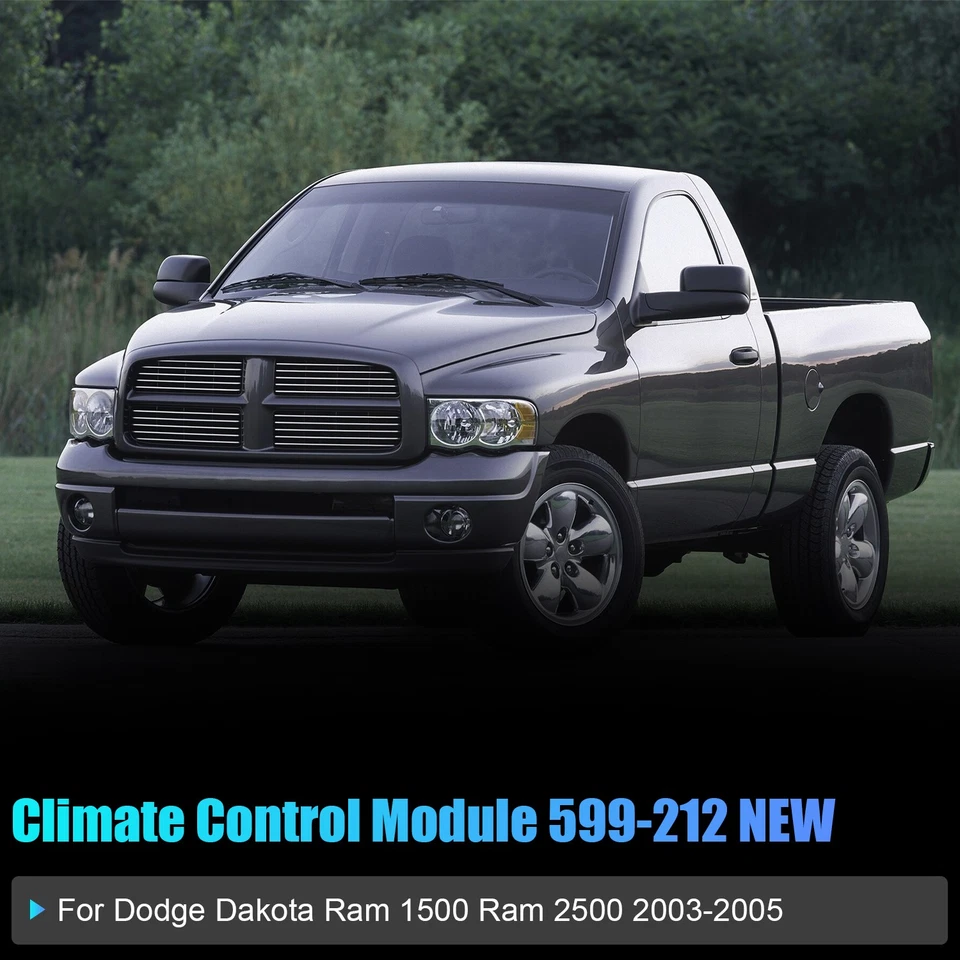 Módulo de control de clima HVAC para Dodge Dakota 2001-2004 Ram1500 Ram2500 Ram3500 Foto 4 de 4