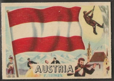 A&BC - FLAGGEN DER WELT 1959 (LARGE SIZE X80) - #24 - ÖSTERREICH