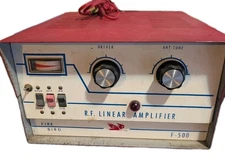 VINTAGE FIREBIRD F-500 R.F. LINEAR AMPLIFIER WORKS - Nice