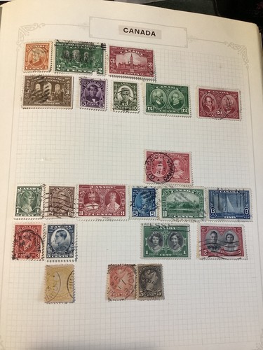 Canada 1870-1939 (21 stamps) Used