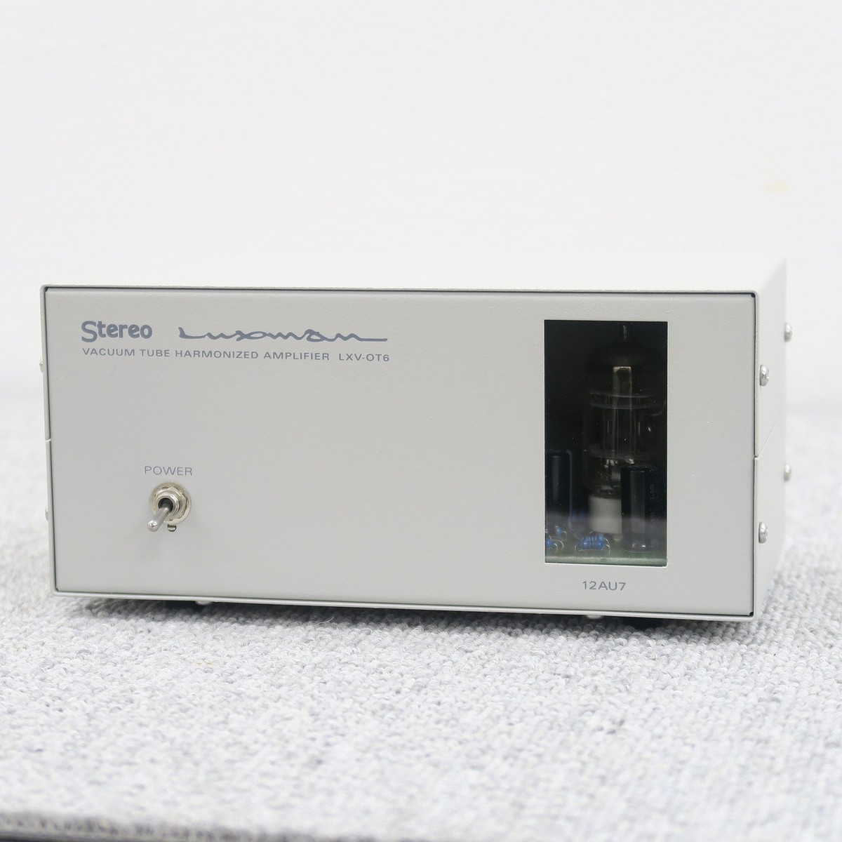 真空管ハ-モナイザ-LXV-OT6 Luxman LXV-OT6 Vacuum Tube Harmonizer Amp Assembled Japan CD