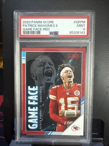 2020 Score - Game Face Patrick Mahomes II #GF-PM Red