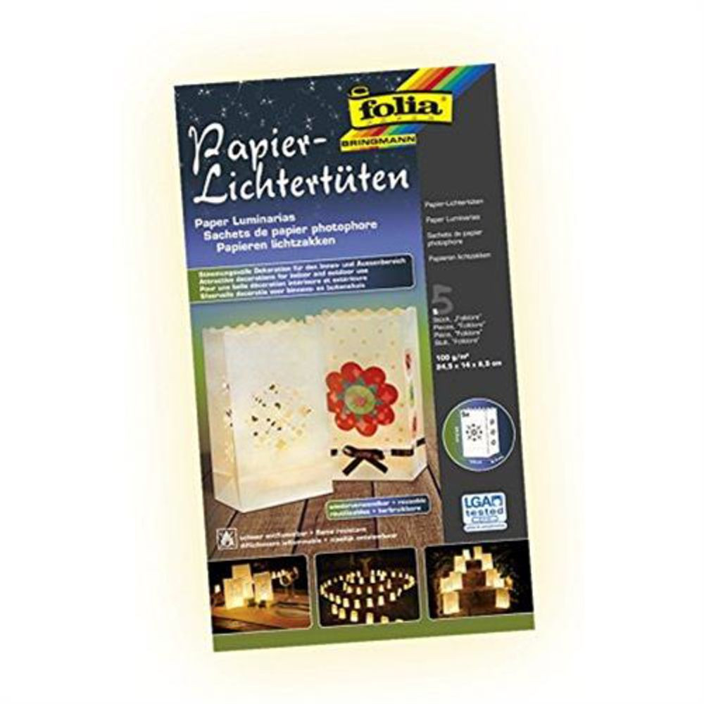 Folia 5085 - Lichtertüte 5 Штук