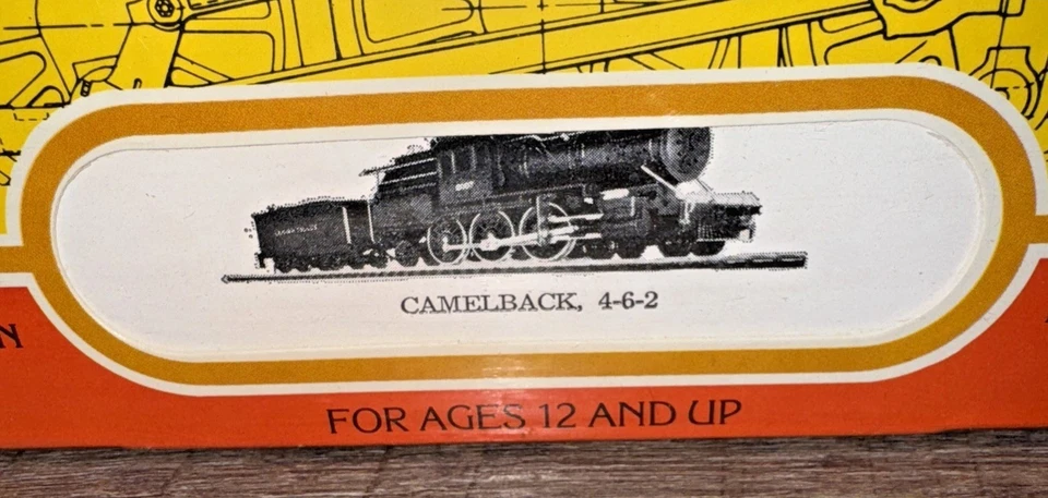 SEALED Mantua HO 4-6-2 Camelback Steam Locomotive Kit #523 - Image 2 of 4