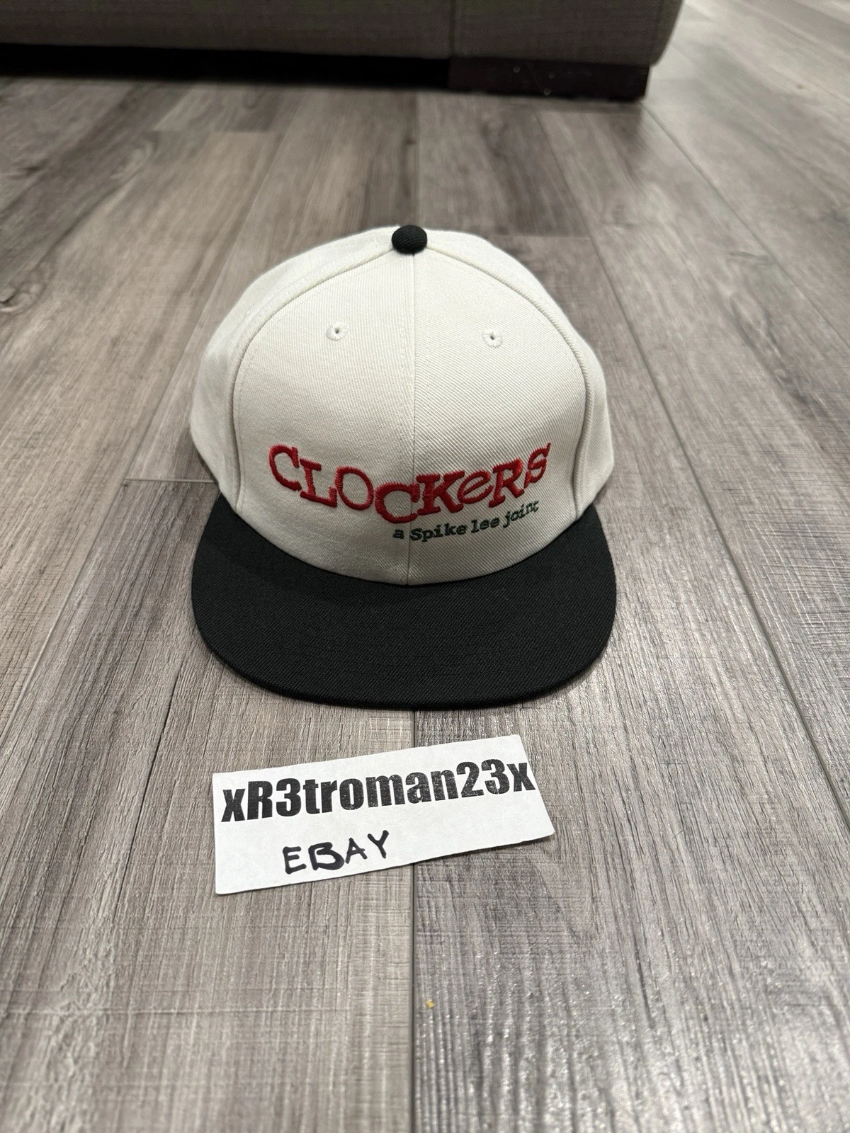 Supreme 40 acres horloges Spike Lee 6 panneaux boîte logo snapback