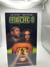 Halloween II VHS Jamie Lee Curtis Horror GoodTimes Home Video 1992 Halloween 2