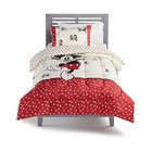 Disney Mickey Mouse 2-Piece Reversible Twin Quilt Set with Sham NEW