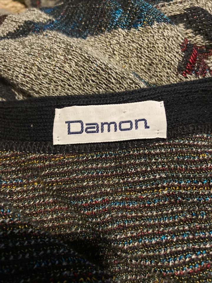 Свитер Damon уникальный вязаный на пуговицах размер M - Изображение 4 из 4