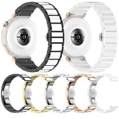 18mm Ceramic Watch Band Wristband Bracelet For Huawei GT5 41mm/GT5 Pro 42mm