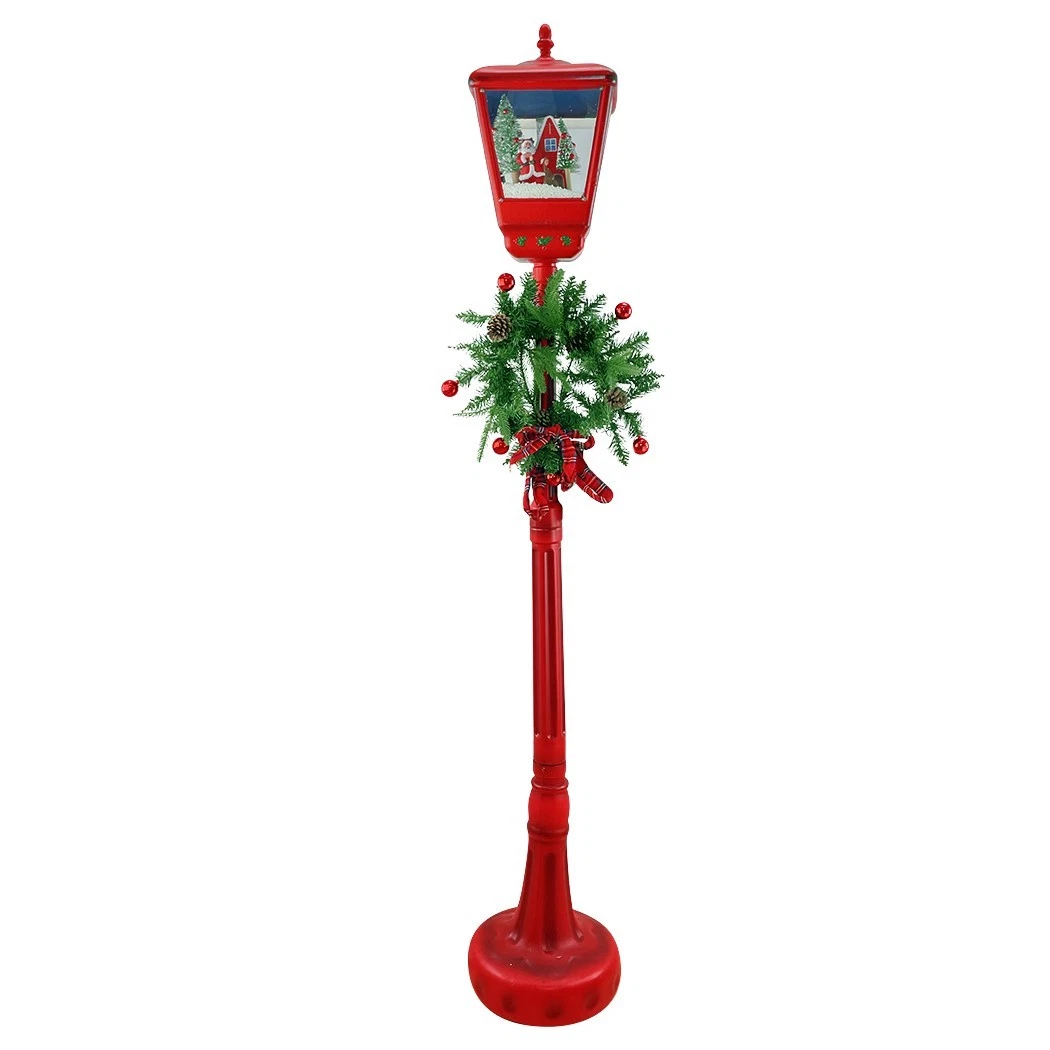 LALADEFIEE 2pezzi Mini Gonnellino Per Albero Di Natale in Morbido Peluche Rosso Con Bianco Copribase Leggero e Portatile Per Addobbi Natalizi Casa Decorazioni Festa e Regali Natale