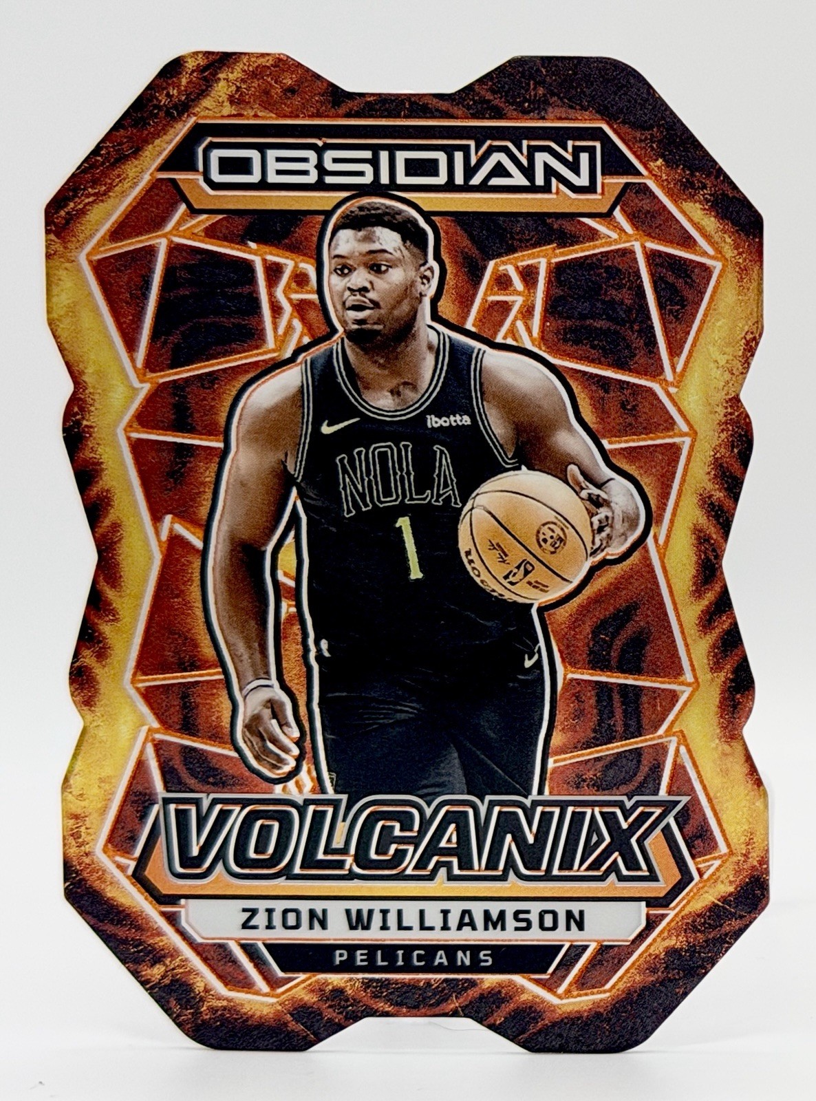 2023-24 Panini Obsidian Volcanix Zion Williamson SSP New Orleans Pelicans