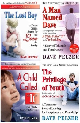 Dave Pelzer Set 4 Books. A Man Named Dave, A Child Called It, The Lost Boy, ...
